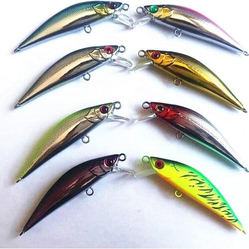 BaMMax Fishing Lure 2.5g 5cm Minnow Isca Artificia Hard Bait Sinking Wobblers Crankbait Carp fly fishing Tackle pesca 3D Eyes