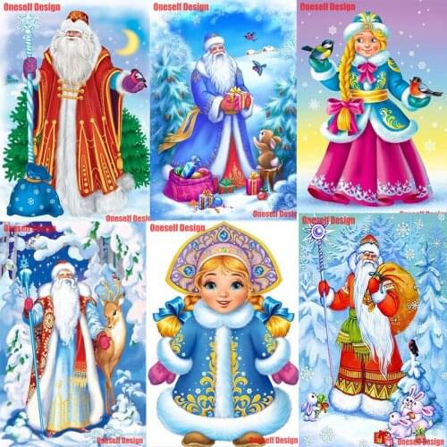 Christmas gift DIY Diamond Painting full set 5D Diamond Mosaic Sale Diamond Embroidery Full Set christmas decorations for home