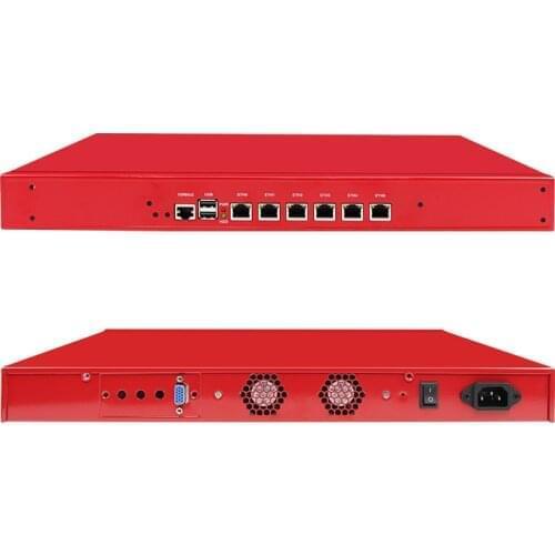 Firewall Mikrotik Pfsense VPN 1U Rackmount Network Security Appliance AES-NI Router PC Intel Core i7 3520M 8 Intel Gigabit Lan