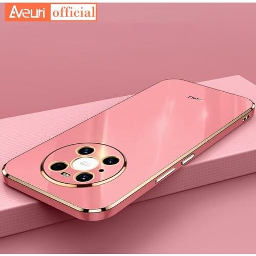Plating Silicone Phone Case For Huawei Mate 20 30 40 Pro Nova 7i 7 SE 8 Pro Y9S Luxury Ring Cover Case For Honor 30i 9X Pro X10
