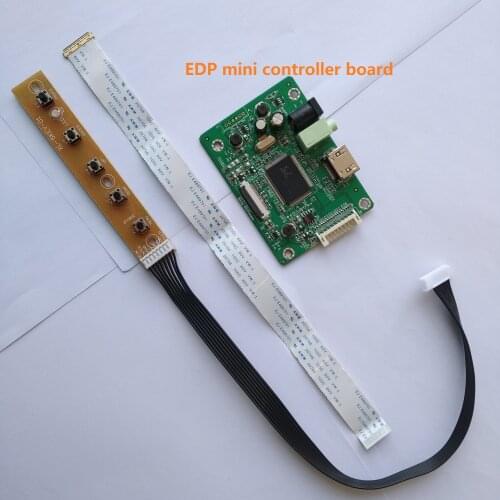 LED EDP HDMI LCD mini Controller board display For NT140FHM-N43/NT140FHM-N44 1920*1080 cable screen 14.0" KIT