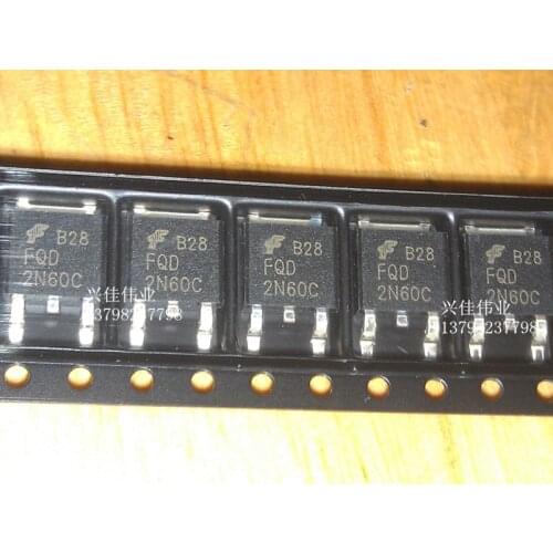 10/PCS NEW New Domestic 2n60c Patch to-252 SOT-252 MOS Field Effect Transistor 2n60