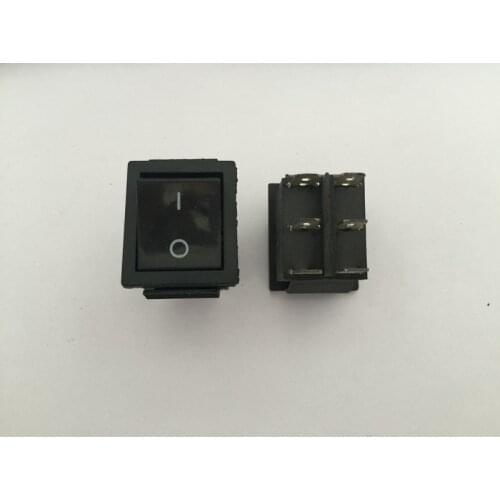 100pcs DPDT Double Pole Double Throw 6 Pin Rocker Switch 20A 125V