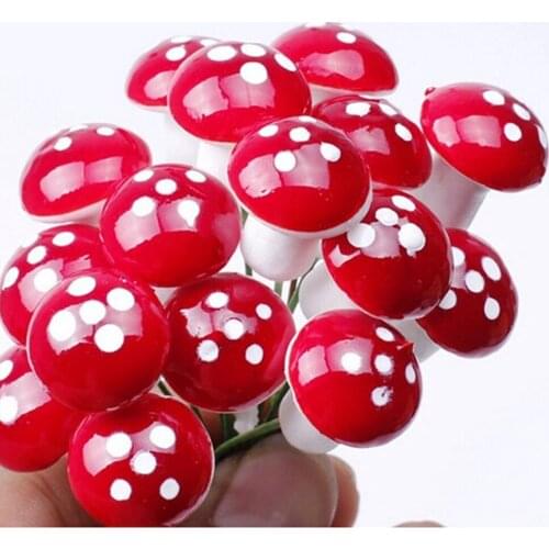 Free shipping sale of polyethylene foam balls mushroom flowers about 100pcs/bag Suitable for wedding/party decorations 012006001