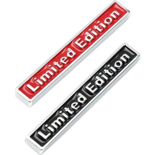 3D Metal Limited Edition Car Sticker for Renault bmw audi lada opel skoda mazda ford fiat seat VOLVO Renault Megane