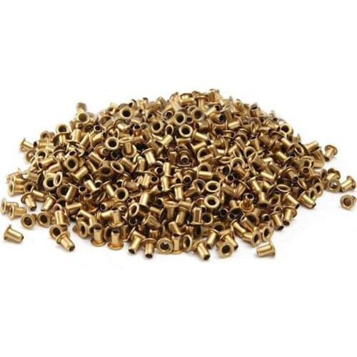 Promotion! 1000Pcs copper Beekeeping Eyelets For Frames Bee Hive Equipments Copper Caps