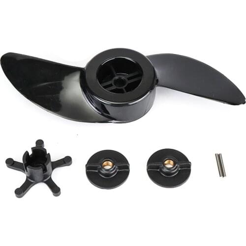 Audew DUrable 2 Blades Motor Boat Propellers Electric Engine Outboard For Haibo ET34L
