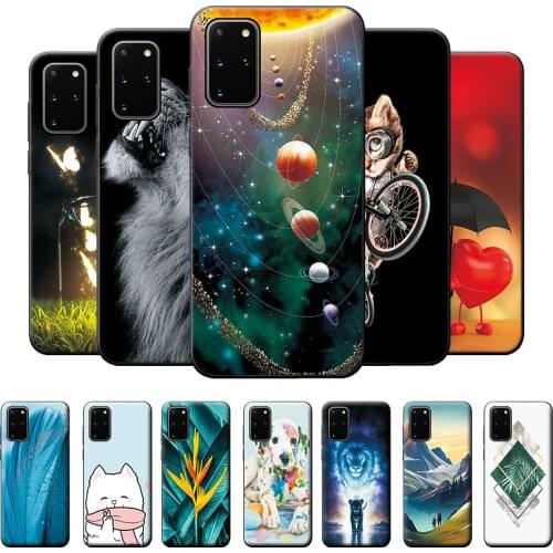 Case For Samsung Galaxy S20 Plus Case For Samsung S20 Plus Universe Cute Cover Bumper on S20 Plus S20Plus Shockproof Soft Case