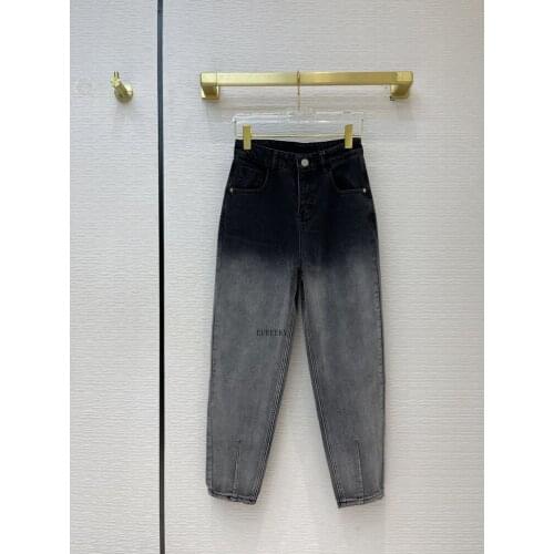 Black Luxury Brand Wash Women 2021 Autumn New Top Quality High Waist Small Feet Slim Denim Pencil Pants Casual Loose Jeans