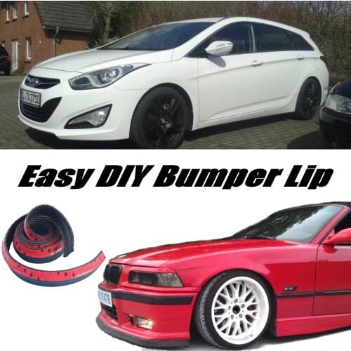 NOVOVISU For Hyundai i40 Bumper Lip / Front Spoiler Deflector For Car Tuning View / Body Kit / Strip Skirt