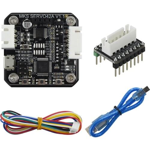 Makerbase MKS SERVO42A NEMA17 closed loop stepper motor Driver CNC 3d printer parts prevents losing steps for Gen_L SGen_L