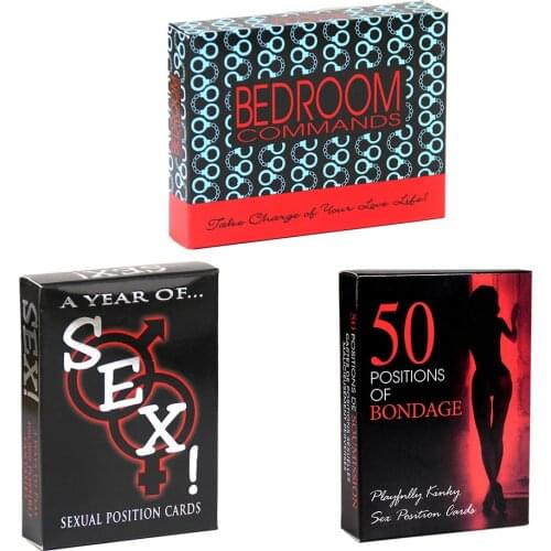 BEDROOM COMMANDS Bed Room Bedroom Commands Adult Card Game Risque Fun 108 Cards Hen Party Valentines Day