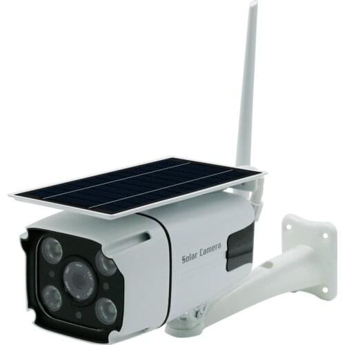 1080P Solar power battery dual power IR vision IP66 outdoor wifi IP cameras P2P two way audio wireless hotpot CCTV camera