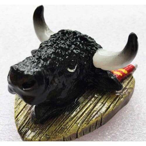 Spain travel souvenirs 3D bullfighting magnets refrigerator magnets creative decorations