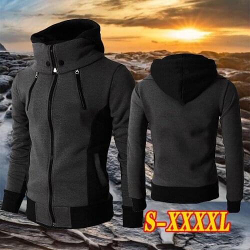 KUKOC Men's Zip Hoodies