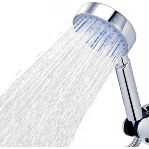 5 Modes Handheld Water Saving ABS Shower Head Multiple spray modes Rain Shower Nozzle Chrome-plated Shower Sprinkler
