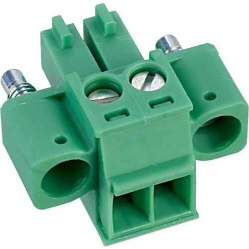 MC 1,5/ 2-STF-3,5 2 Way Screw Plug PCB Connector 8A 160V 3.5mm