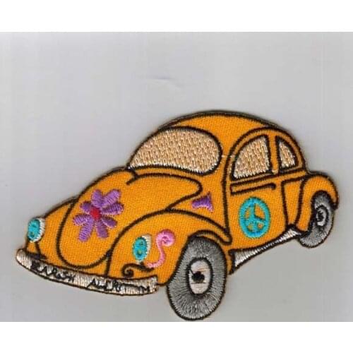 Mini Car Patch 2.5'' Heat cut with iron on backing 100pcs/bag MOQ50pcs free shipping