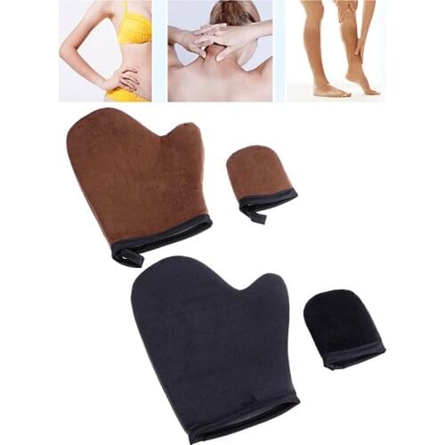 Reusable Body Self Tan Applicator Tanning Gloves Cream Lotion Mousse Body Cleaning Glove Self Tanner High Quality