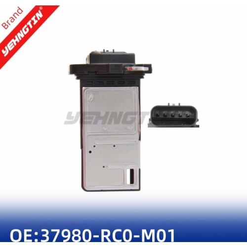 OEM 37980-RC0-M01 Mass Air Flow Sensor 37980 RC0 M01 For Honda Accord 2006-2016 Odyssey 2007-17 MDX RDX Air Flow Meter