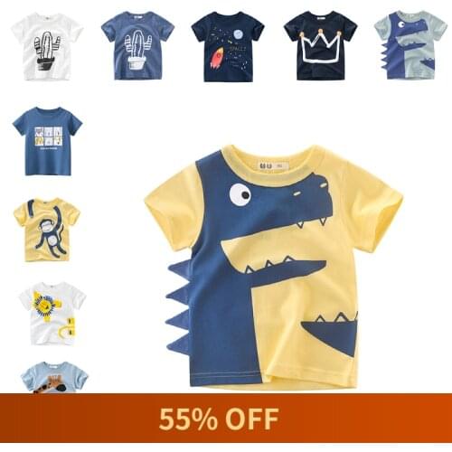 2 To 8 Years, Boys Shirt Girls Shirt 2021 New Summer Children Tee Fashion Cotton Soft Pattern,#6150