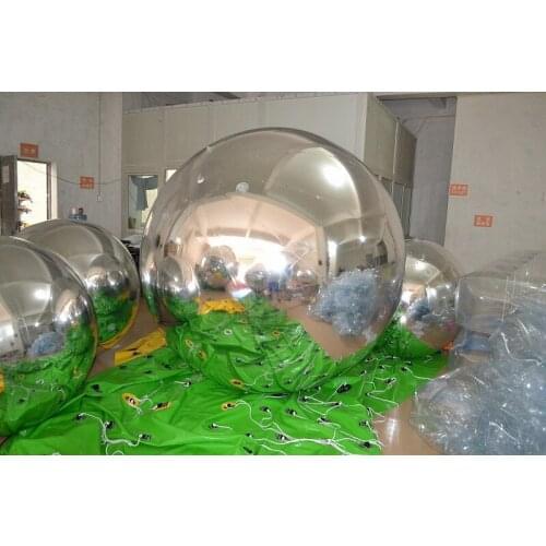 Stage Ornaments For Promotion , Inflatable Advertising Balloons , Inflatable Mirror Ball