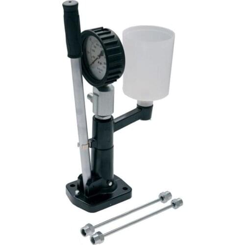 Diesel Injector Nozzle Tester Device Measures Up to 600 Bars Adjust the Injection Pressure and Check the Injection Nozzle Spray