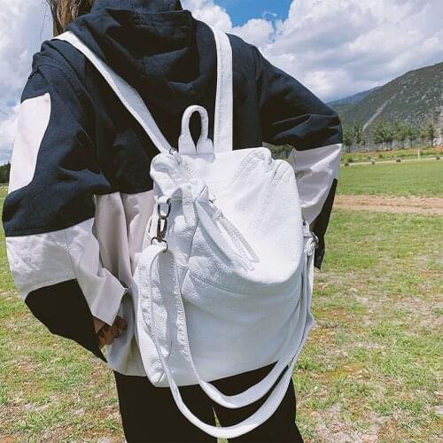 High Quality Fashion Backpack Women Designer Bagpack Shoulder Bag Soft Leather Travel Backpack Bag for Crossbody Sheepskin Bag