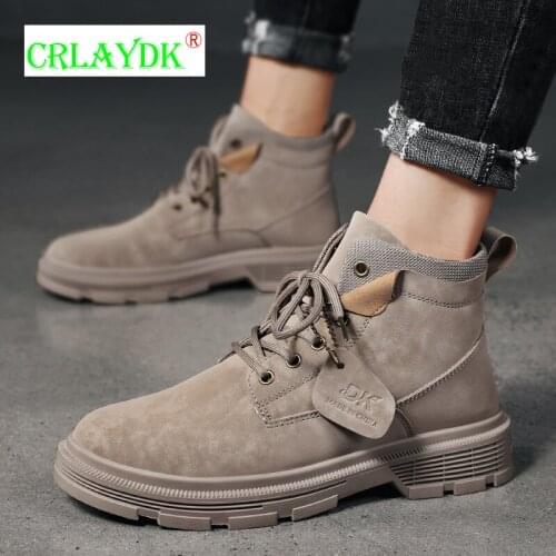 CRLAYDK Safety Shoes Breathable Hiking Boots Puncture Proof Work High-Top Sneakers Outdoor Ankle Walking Protective Footwear