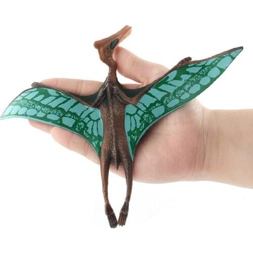1PC 24.5cm Pterosauria Bird Pterosaur Model Plastic Animals Figures Action Toys For Children Dinosaur Figures
