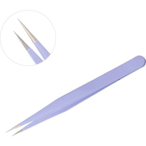2pcs Diamond Painting Tools Fast Pasted Rhinestone Tweezers Stainless Diamond Embroidery Tweezers Diamond Mosaic Accessories