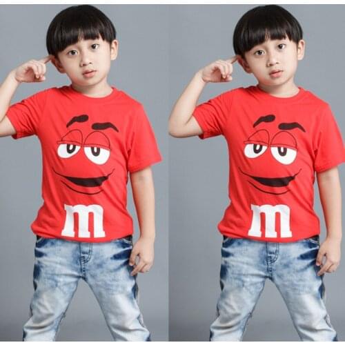 2020 New Style Fashion Personalised Cartoon Boy Kids Clothes Tee T-Shirt Short Sleeve Top Casual Summer Baby Clothing Age 2-7Y