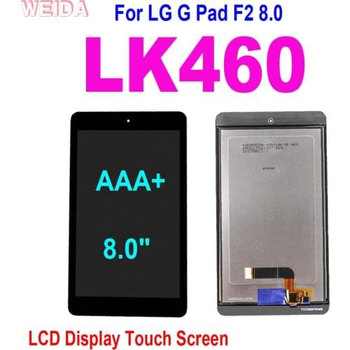 AAA+ 8.0" LCD For LG G Pad F2 8.0 LK460 LCD Display Touch Screen Digitizer Assembly Replacement for LG LK460 LCD Screen