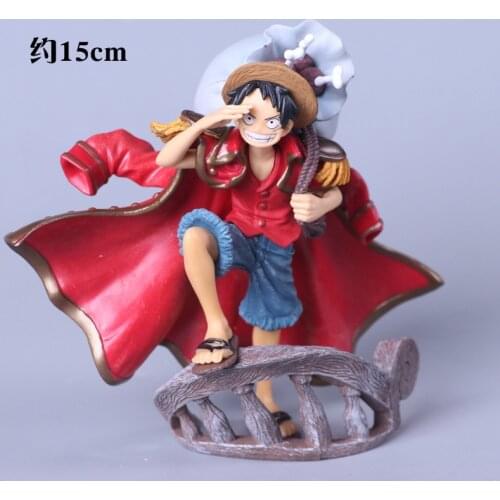 One Piece Anime Monkey D Luffy PVC Action Figures Toy 150mm One Piece Luffy Figurine