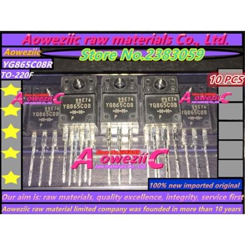 Aoweziic 100% new imported original YG865C08R YG865C08 TO-220F Schottky barrier diode 20A 80V