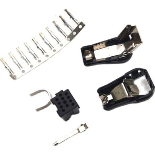 Audio AUX Plug 12 Pin for Head Unit CD Radio IP-BUS Socket Connector