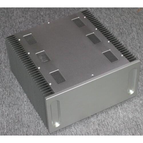 Size D412 W413 H200 All-aluminum non-porous Class A rear chassis with thickened radiators on both sides of the large DIY WA131