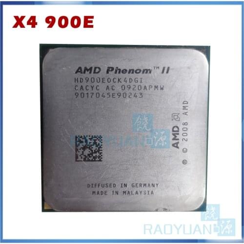 AMD Phenom II X4 900e 2.4 GHz Quad-Core CPU Processor HD900EOCK4DGI Socket AM3