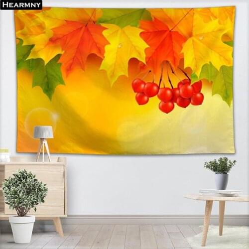 Arts Hanging Maple Leaf Tapestry Home Decor Decorative Woods Printing Wall Tapestry Yoga Beach Towel 100x150CM,140x250CM