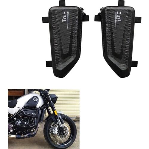 For Benelli Leoncino500 250 502C Side Package Side Package Motorcycle Side Package Modified Hard Shell Triangle Package Bag Kit