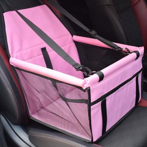 Double Thick Travel Accessories Mesh Hanging Bags Folding Pet Supplies Waterproof Dog Mat Blanket Safety Pet Car Seat Bag