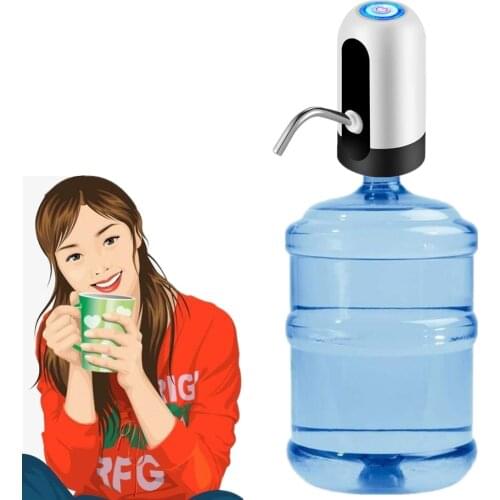 2-5 Gallon Bottled Water Electric Pumping Pump Intelligent USB Charging Drinking Water Dispenser Pumps Switch With Pipes