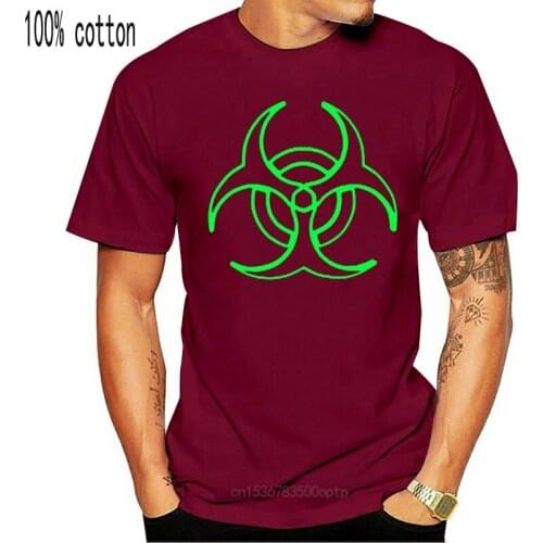 Biohazard Toxic Waste Radiation T shirt Mens Tee Clothing Fan Gift New From US