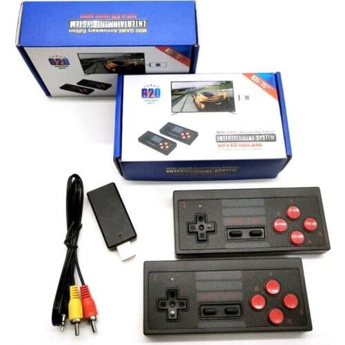 Video game console 620 u-stick Extreme mini game box built in 620 games with wireless controllers U box