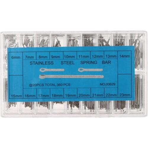 360 Piece Link Splints Assortment Repair Tool Sets U-shaped