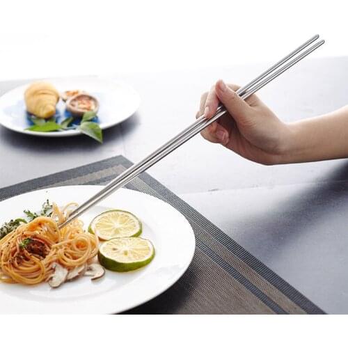 Stainless Steel Chopsticks Sumpits Overlong Food Chopsticks Hot Pot Tongs Oversize Long Cooking Chopsticks 35cm/13.5inch 2pairs