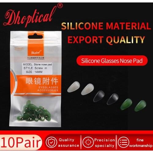Eyewear stone nose pad eyeglasses part screw in 20pcs by dhoptical