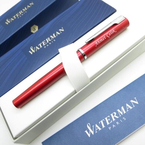 Waterman Allure Red CT Fountain Pen | İsme Special Pen | Gift Pen