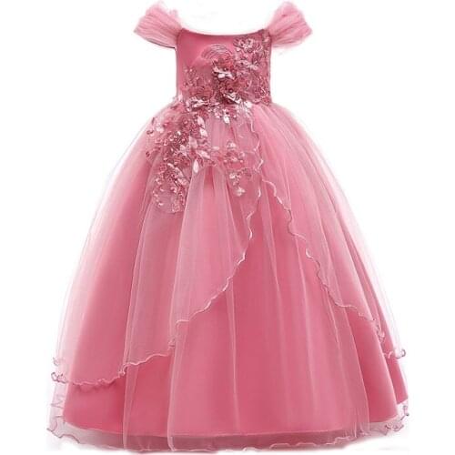 Girls Dresses Princess Dress for girl Dance Formal dress Birthday Party Wedding Wears Children Stage Fantasy Christmas Clothes