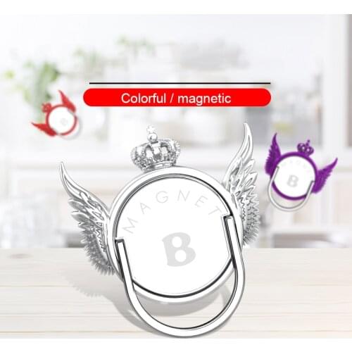 Phone Finger Ring Holder 360 Degree Stand Luxury Magnetic Car Mount For Tablet Samsung Xiaomi IPhone X 7 6 Plus Smartphone